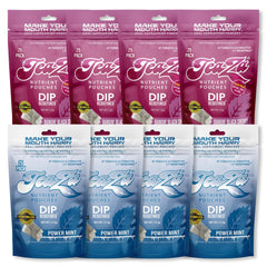 TeaZa Energy Pouches pack front showing eight nicotine-free pouches for a smokeless alternative