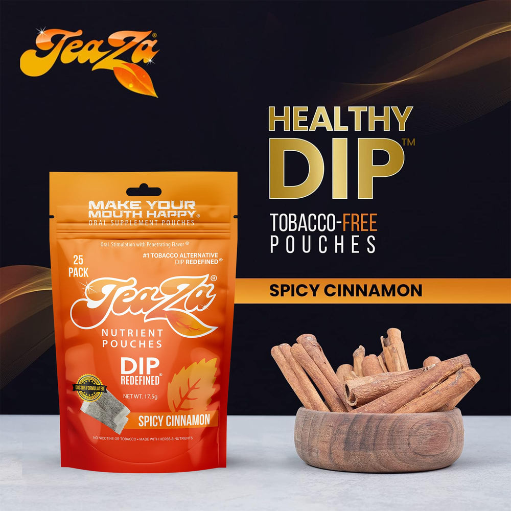 TeaZa pop-it-or-drop-it pack demonstrates versatile use with direct mouth use or cold-water infusion.