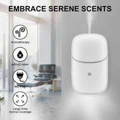Tediselu diffuser bottom night-light adds subtle ambiance in any room.