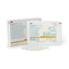 Tegaderm Pad transparent dressing absorbent, non-adherent for gentle wound protection during activities.