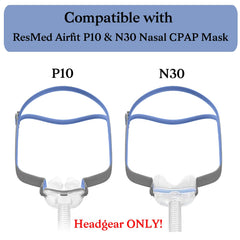 Tegneo headgear made of soft nylon for breathable comfort.