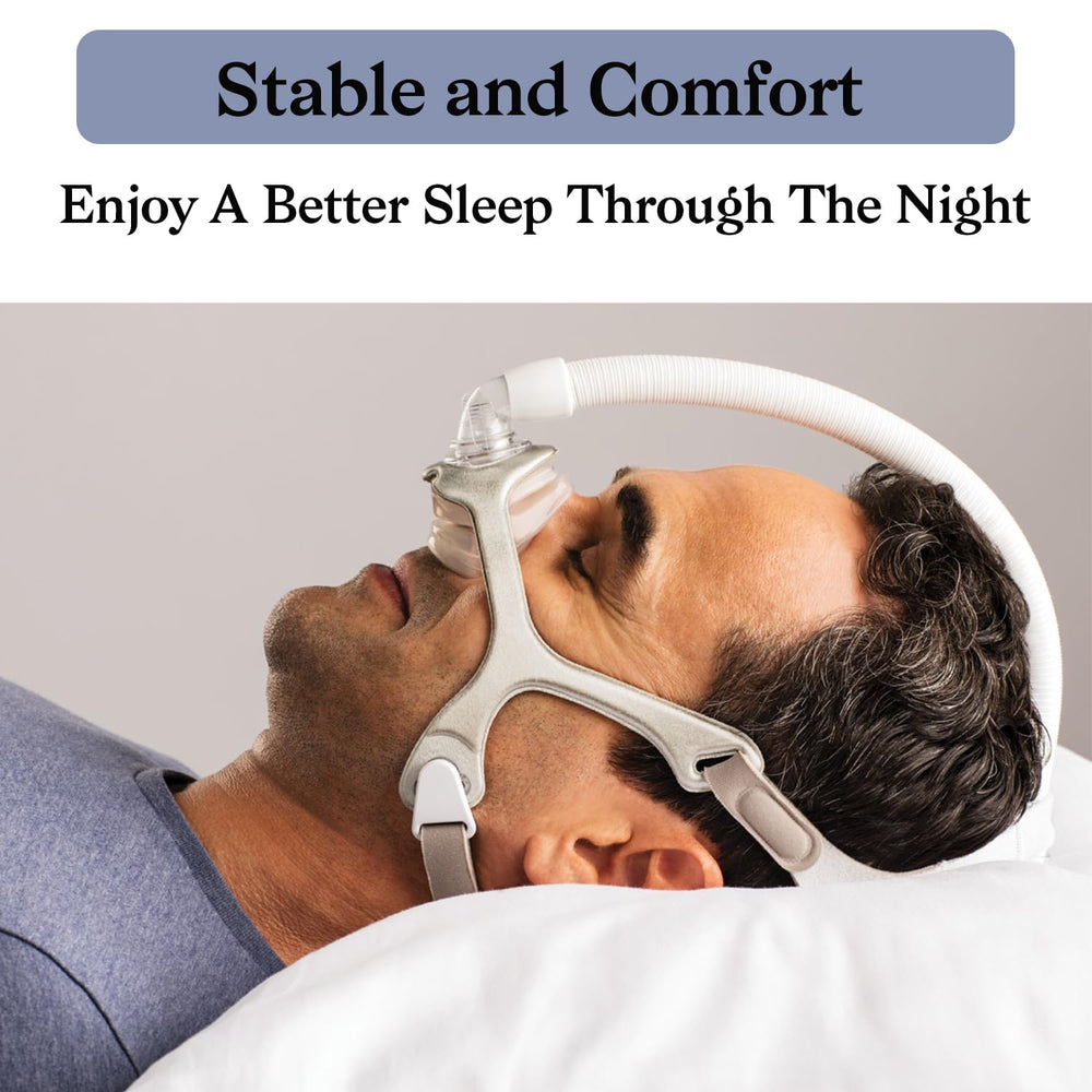 Soft fabric Tegneo Wisp strap offers gentle contact and breathable comfort.
