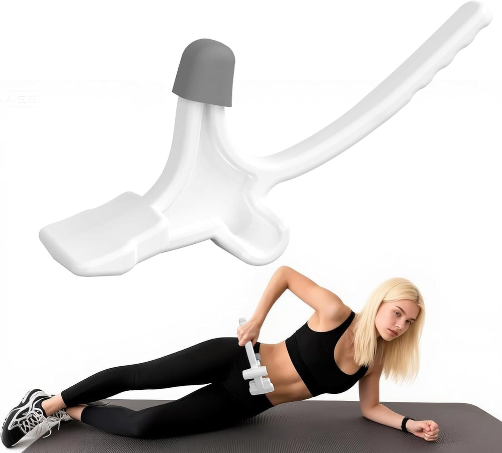 Telyora Psoas Release Tool hip hook setup shows ergonomic design for targeted relief.