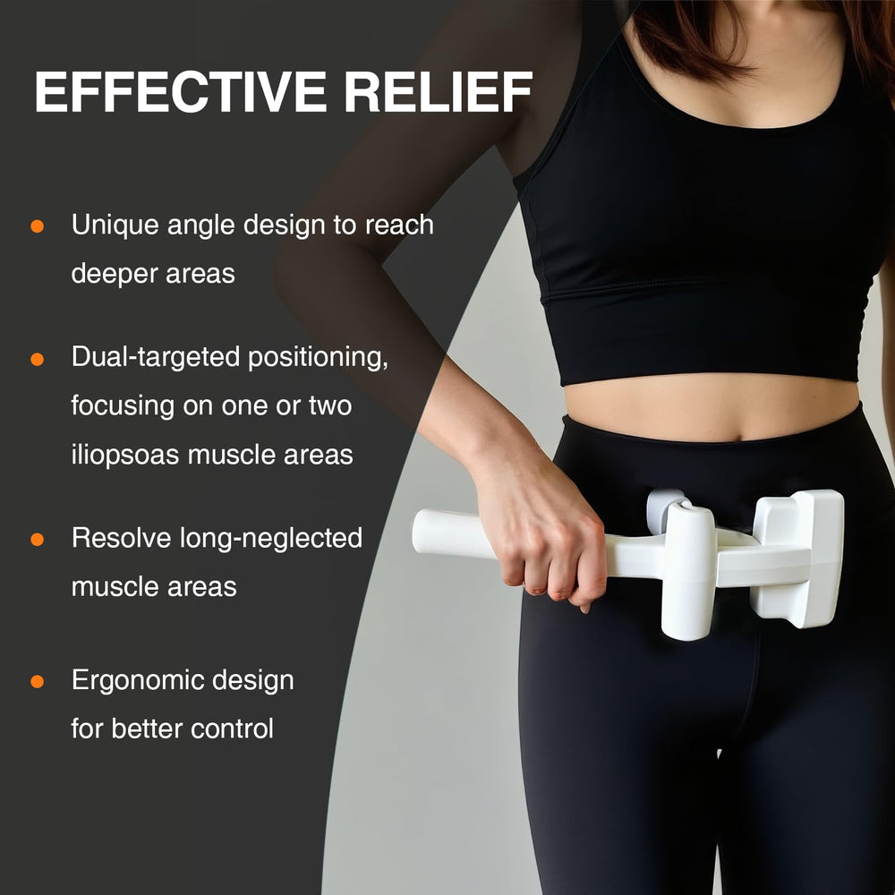 Telyora Psoas Release Tool portable design fits gym bag or travel case.