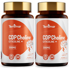 Temimar CDP Choline bottle for daily brain support.