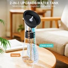 Temodu 3 modes offer adjustable water pressure for comfortable cleaning.
