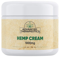 HEMPERATURE Advanced Therapeutics cream-jar: smooth, non-greasy feel for targeted relief