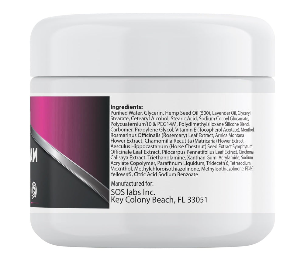 Power Pure Hemp Cream application demonstrates smooth, non-greasy texture for daily use.