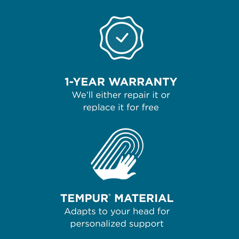 Tempur-Pedic sleep mask navy color presents elegant look with practical, all-night comfort.