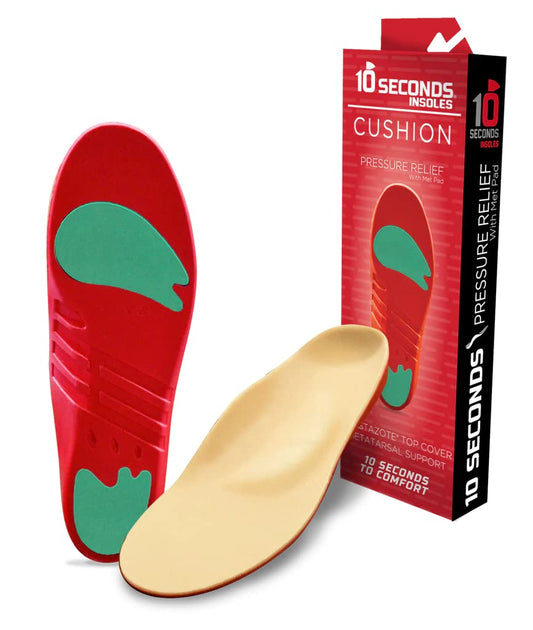 Ten Seconds Pressure Relief 3030 front view with cushioned daily comfort