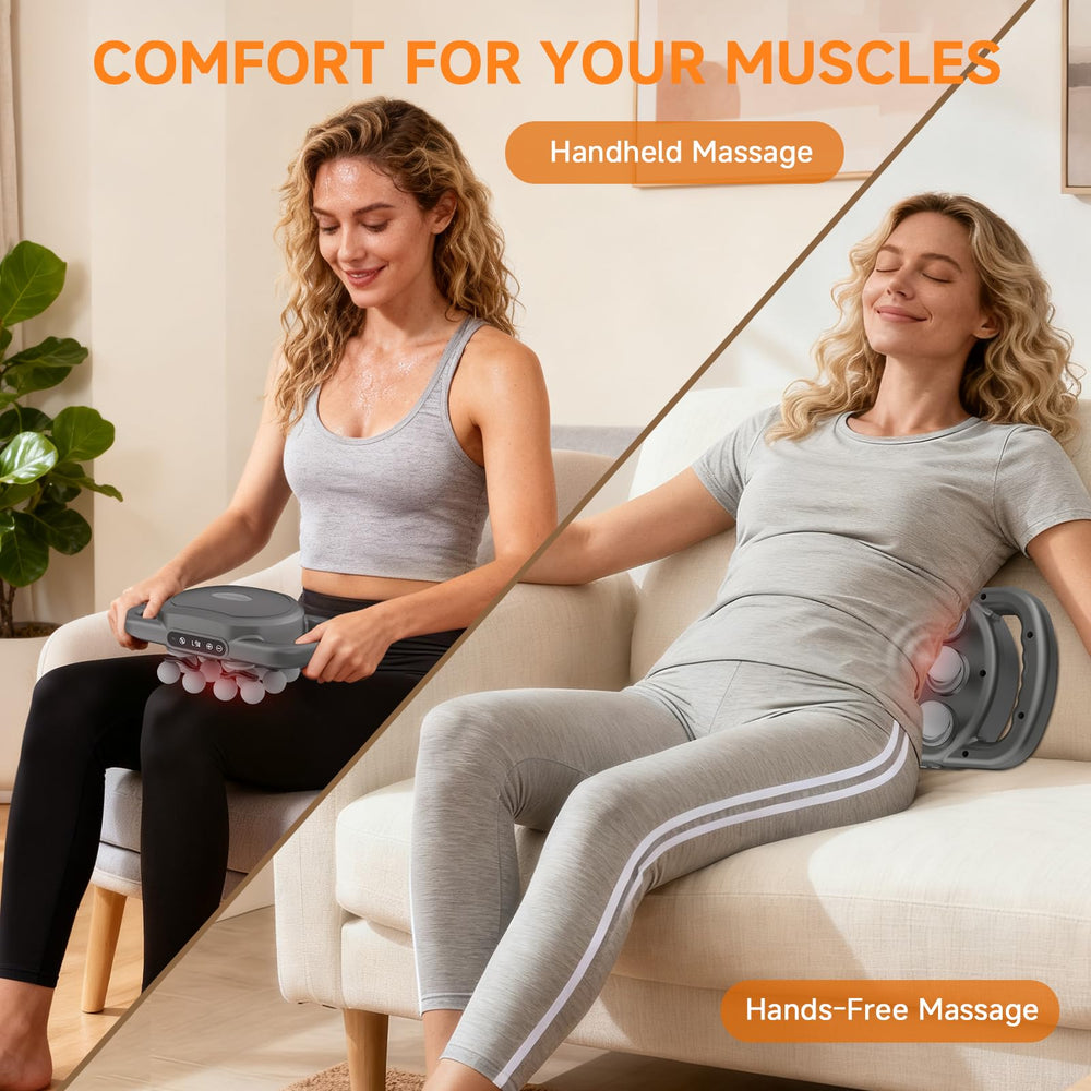 TenSine 12 Head Massage Gun featuring 9 modes and speeds for customization