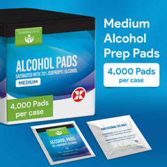 TenderGentle wipes soaked with 70% IPA for effective surface cleaning.