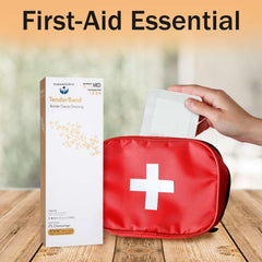 TenderGentle wound dressings suitable for wounds, cuts, and burns.
