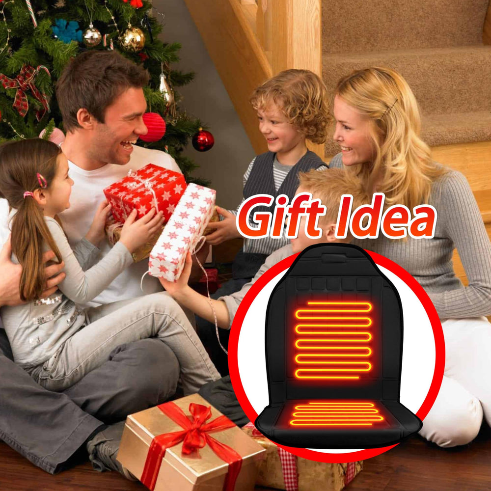 Teomi heated seat cover makes a thoughtful gift for cold seasons.