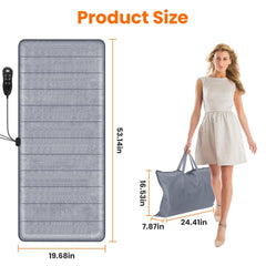 TeqHome ten-motor coverage delivering broad back and leg massage.