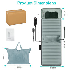 TeqHome gift-ready massage pad with warranty for peace of mind.