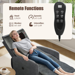 TeqHome Heat therapy area demonstrates 3 warmth levels for targeted comfort.