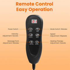 TeqHome use on chair and bed for versatile massage setups.