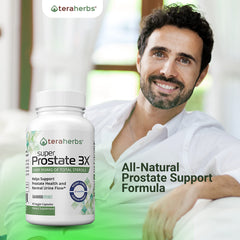 Teraherbs pine pollen ingredient close-up signals natural plant support.