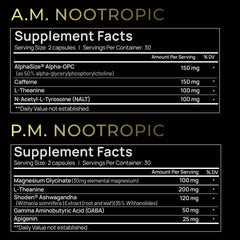 Terra Elmnt AMPM Total Calm bottle emphasizing evening mood support and calm