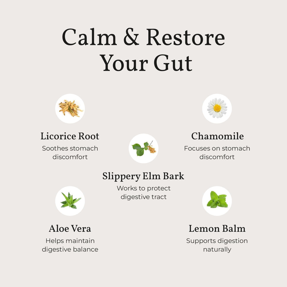 Terra Health Essentials Acid Relief lemon balm promotes calmer digestion.