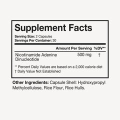 Terra Health Essentials NAD+ energy-boost image suggests sustained daytime focus