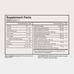 Terra Health Essentials Solusticks Gut orange flavor easy mixing for daily digestive support.