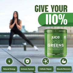 Terra Kai Juce SG7 probiotic and mushroom blend label.