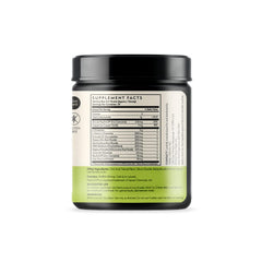 Terra Origin Healthy Gut powder being poured from the scoop for reliable daily use