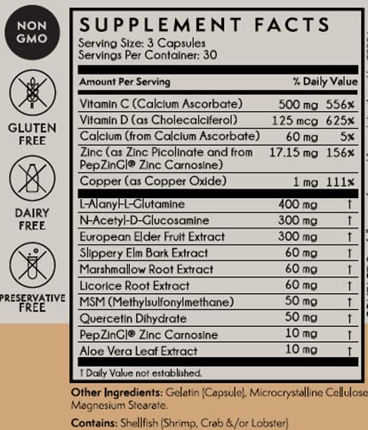 Terra Origin slippery elm bark visual suggests soothing digestive comfort.