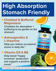 Terranics buffered chelated magnesium capsules shown for gentle daily use.