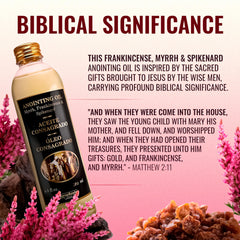 TerraSantaStore Essential Aromatic Anointing Oil olive-oil-base, gentle aroma for reflective prayers.