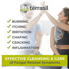 Terrasil dermatologist-tested hypoallergenic soap suitable for sensitive skin.