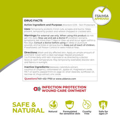 Terrasil Wound Care packaging showing clear usage guidance and seal.