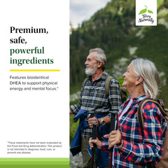 Terry Naturally Adrenaplex nutrition facts panel features Vitamin C and B6.
