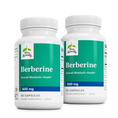 Terry Naturally Berberine capsules bottle for convenient daily metabolism support