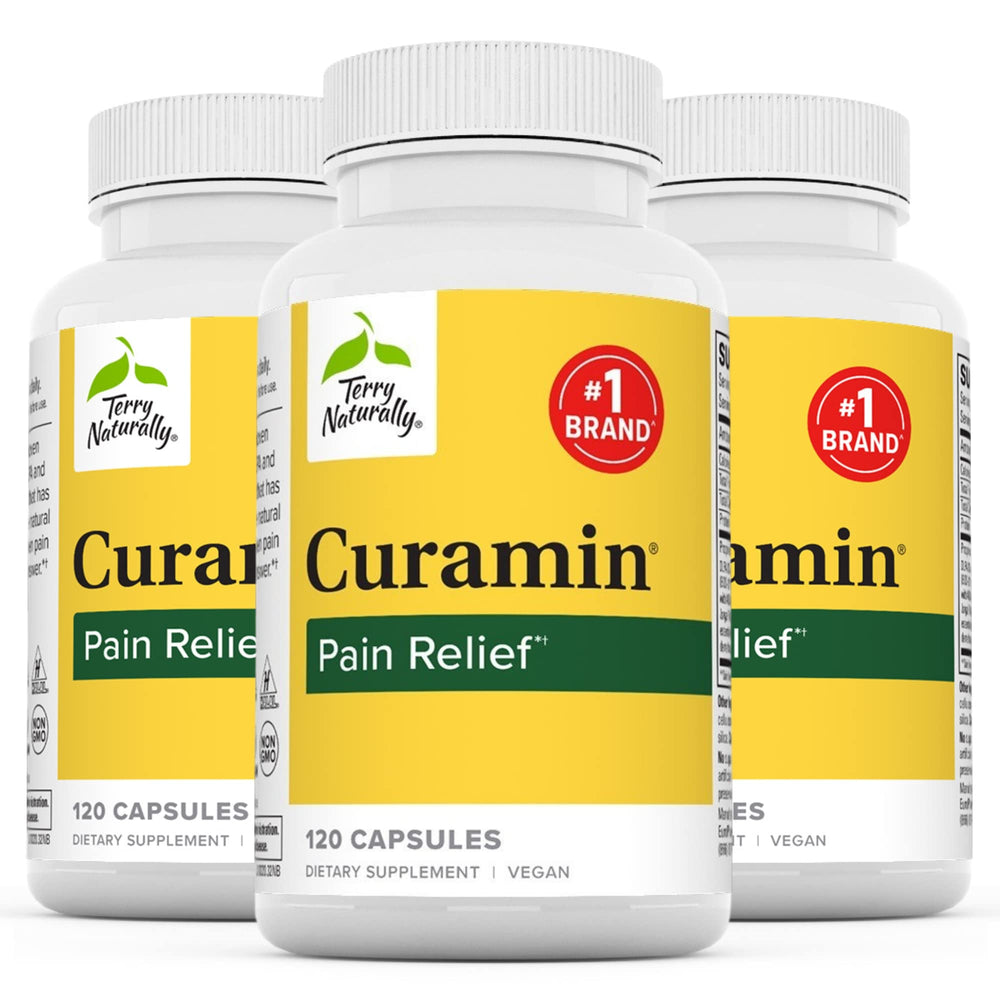 Terry Naturally Curamin bottle front highlighting circulation support