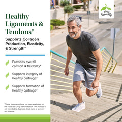 Terry Naturally Healthy Ligaments & Tendons capsules close-up showing vegan capsules.