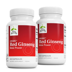 Terry Naturally HRG80 red ginseng bottle front showing energy support focus.
