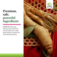 Terry Naturally HRG80 red ginseng ingredient blend featuring ginseng and adaptogens