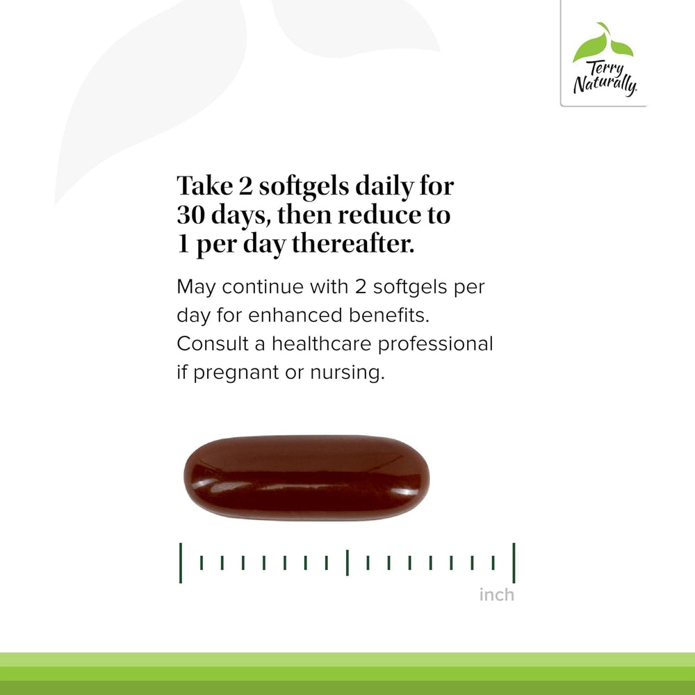 Terry Naturally millet seed oil for keratin production support.