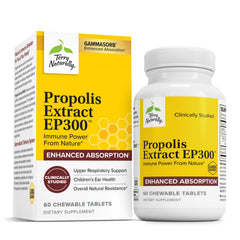 Terry Naturally Propolis EP300 bottle front highlighting packaging and immune support potential