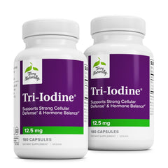Terry Naturally Tri-Iodine bottle front view for thyroid support