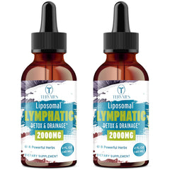 Tervaies Liposomal Lymphatic Drops bottle shown for convenient daily use at home