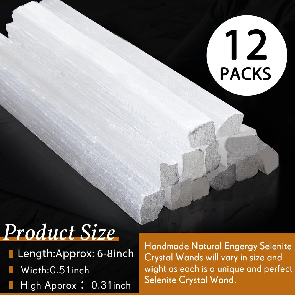 Tessco for you selenite wand shows aura cleansing and energy renewal benefits