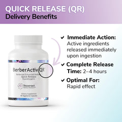 Tesseract BerberActiv-QR packaging box conveys cGMP-backed manufacturing and premium formulation