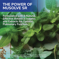 MuSolve SR capsules shown as vegetarian capsules for clean hypoallergenic use