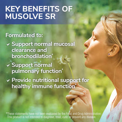 MuSolve SR outer packaging box communicates research-backed formulation