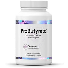 Tesseract ProButyrate bottle shown for convenient gut support in daily use