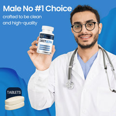 TESTO BIOGEN capsules closeup for easy daily use